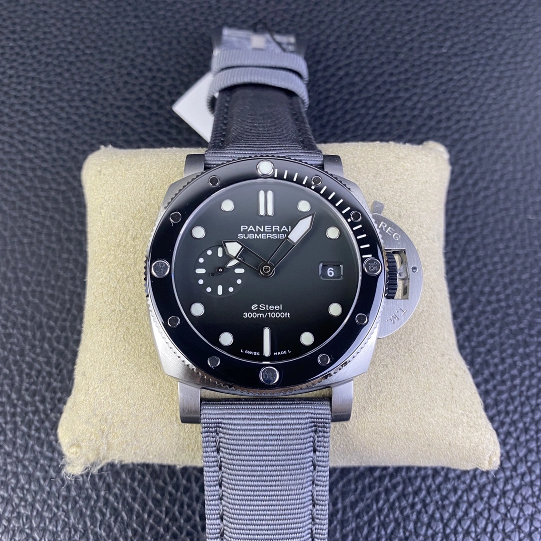 CBD Factory Panerai Submersible QuarantaQuattro 44mm Grigio Roccia (PAM01288) 1:1 Super Clone – DDP.900 Movement BestValue 391